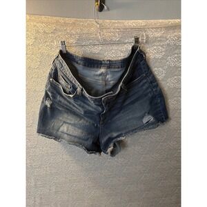 a.n.a- A new approach- frayed denim shorts- EUC- women's -size 16-summer
Casual-